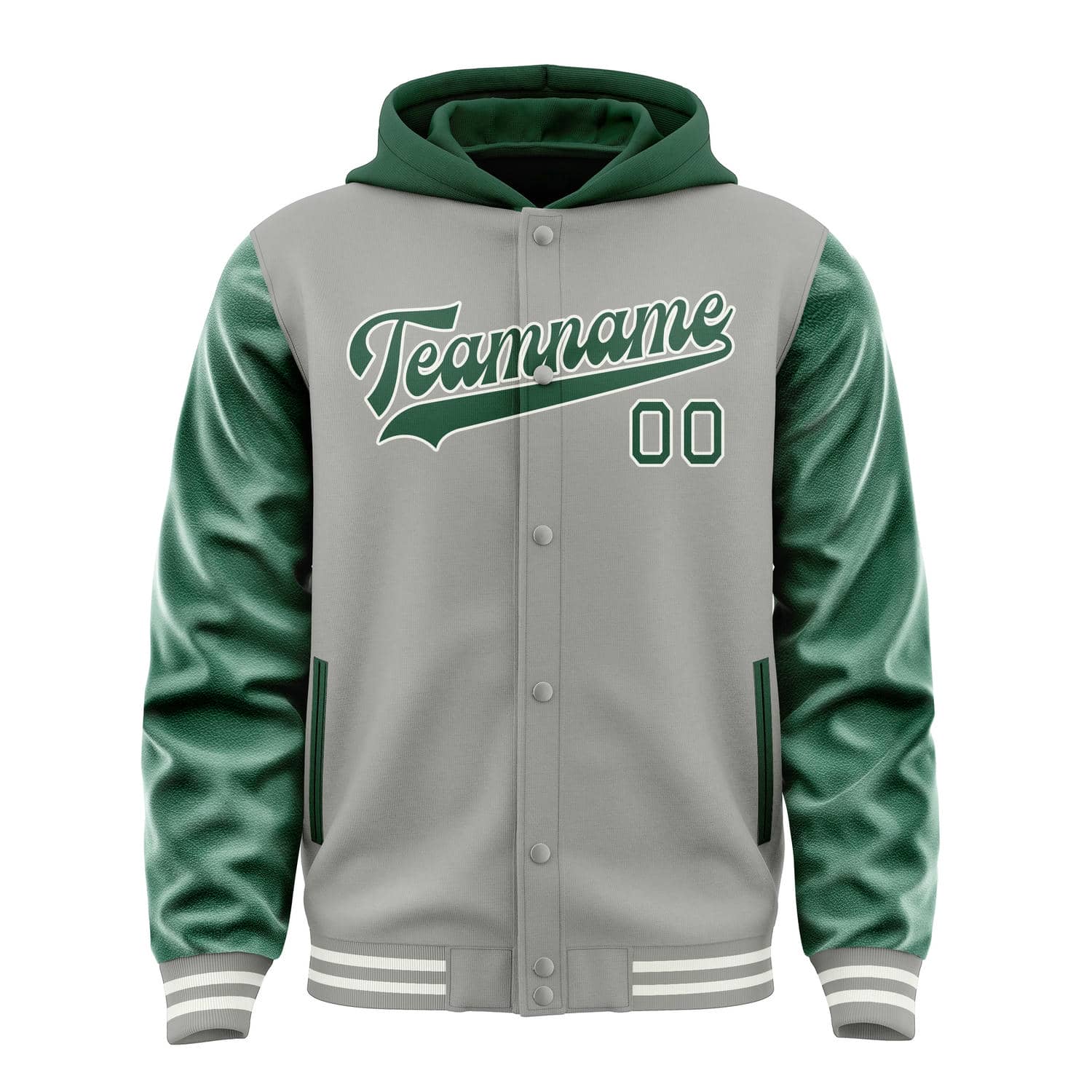 Custom Gray Green Jacket