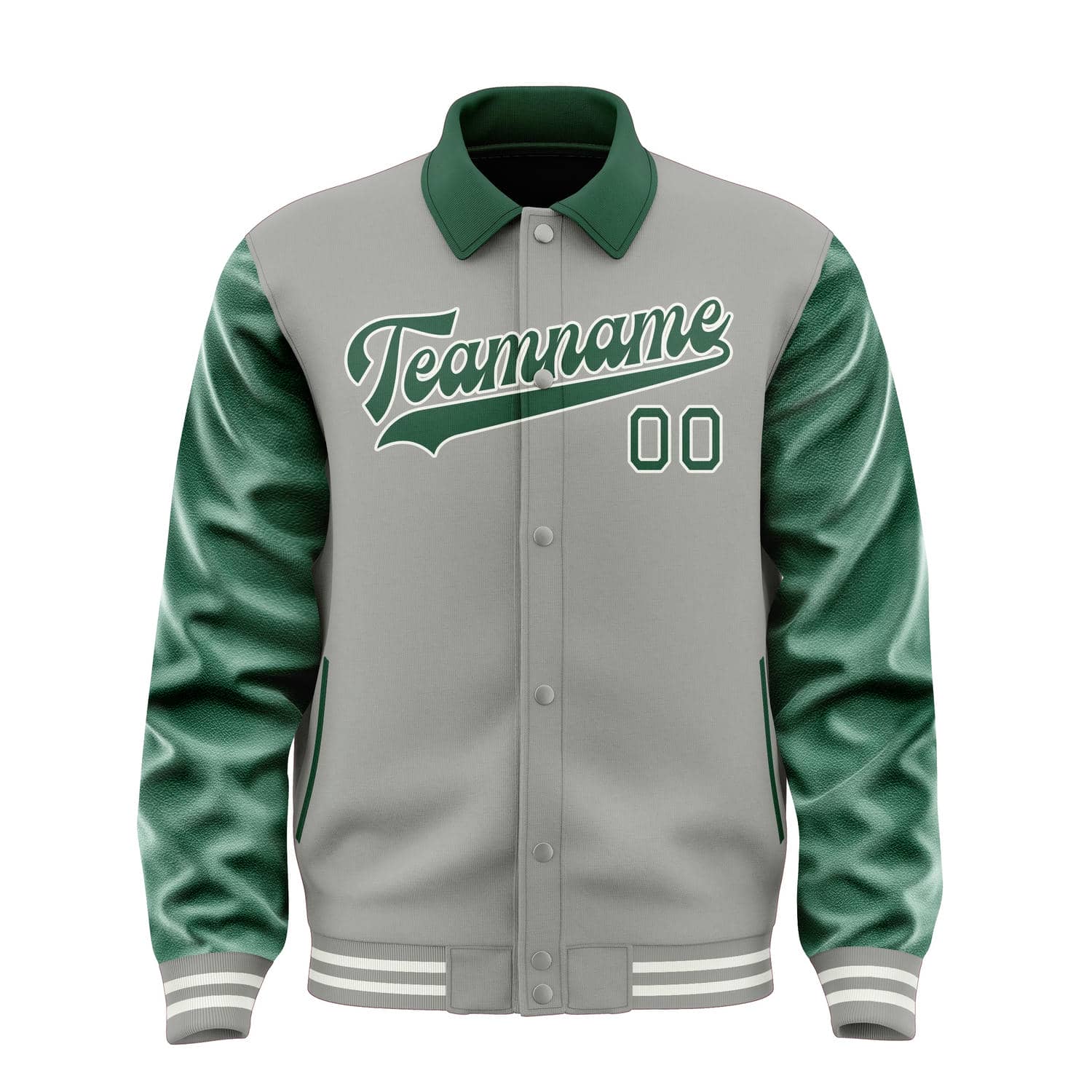 Custom Gray Green Jacket