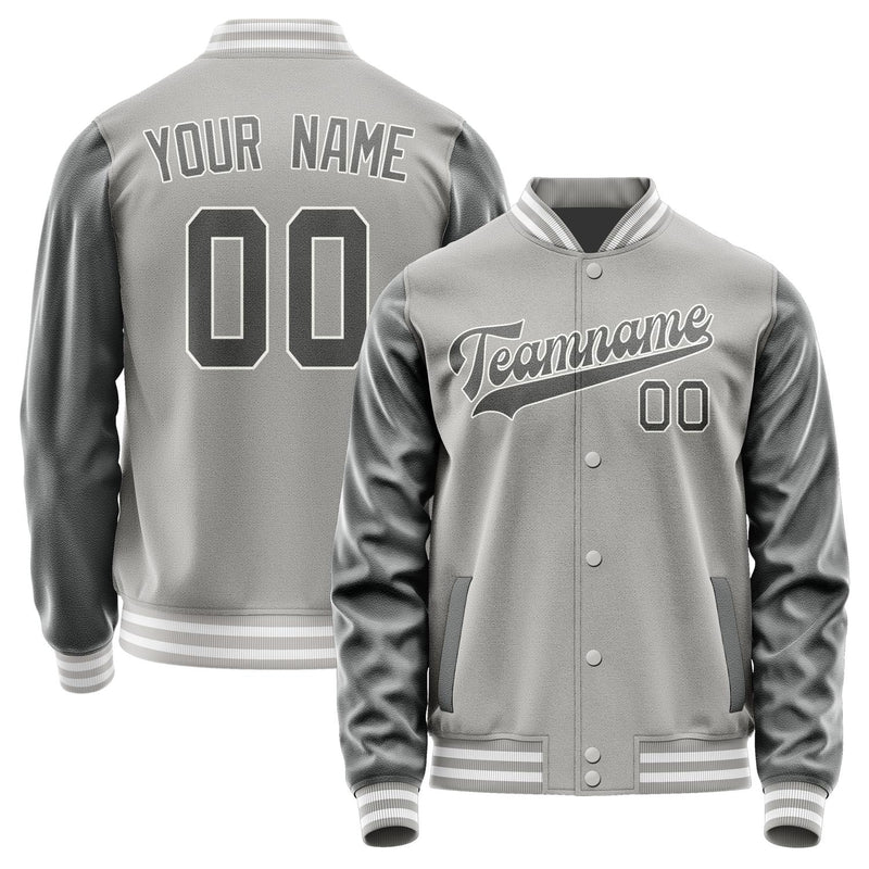 Custom Gray Dark Grey Jacket JA0404200418B31820