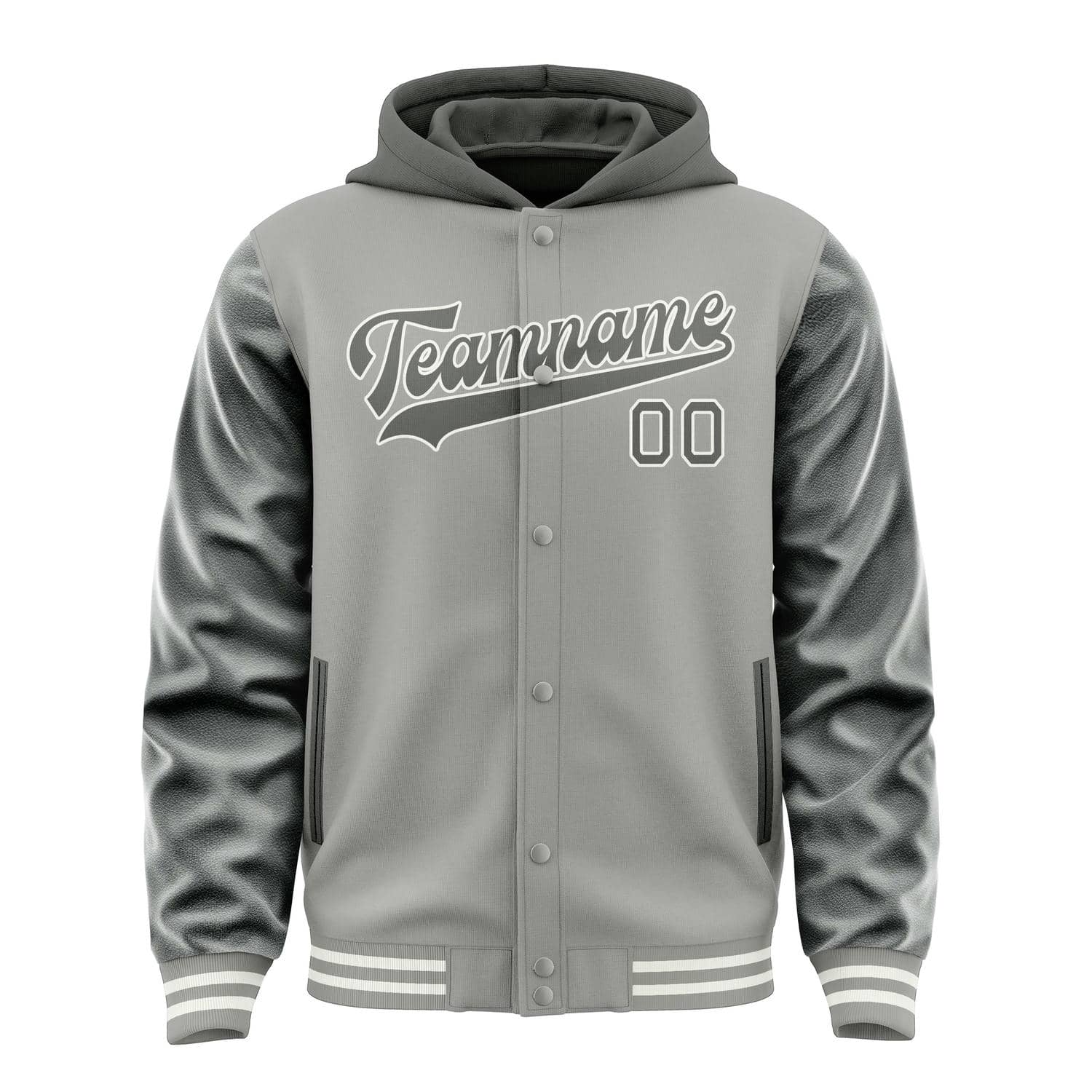 Custom Gray Dark Grey Jacket