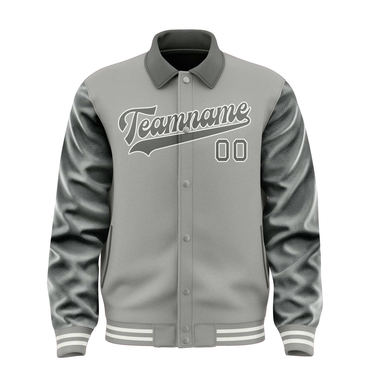 Custom Gray Dark Grey Jacket