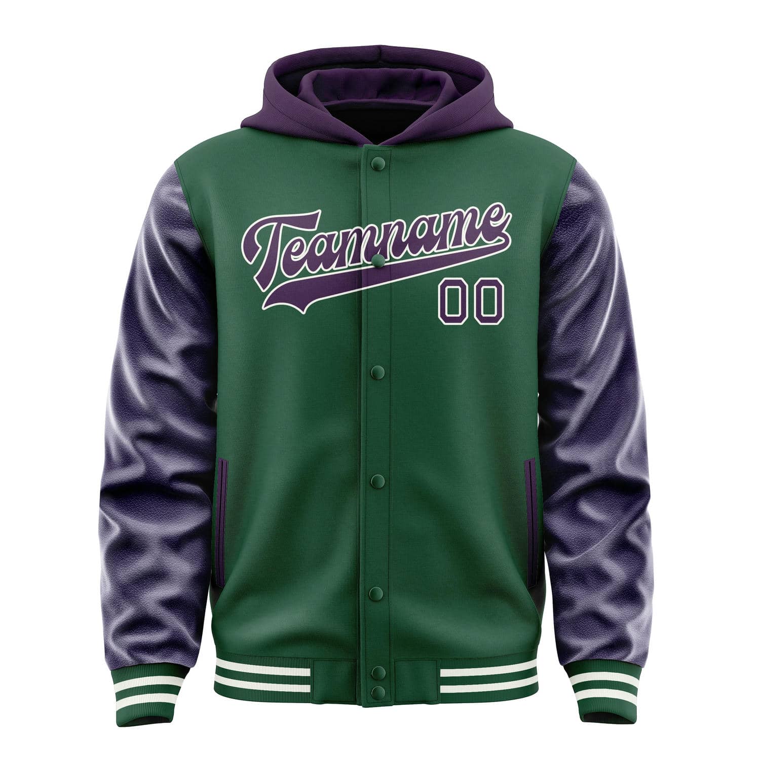 Custom Green Purple Jacket