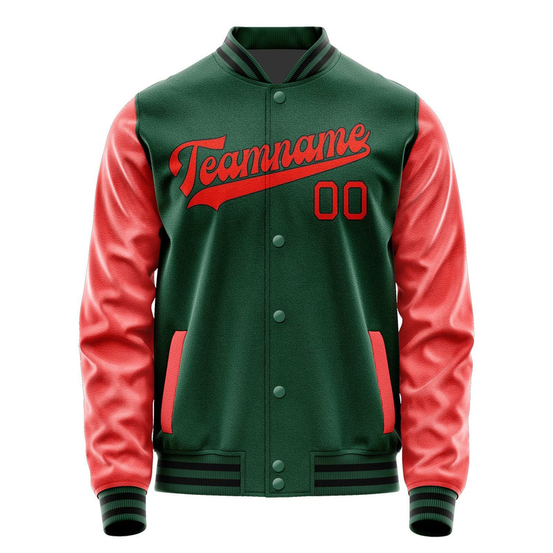 Custom Green Orange Red Jacket JA0505120517B31712