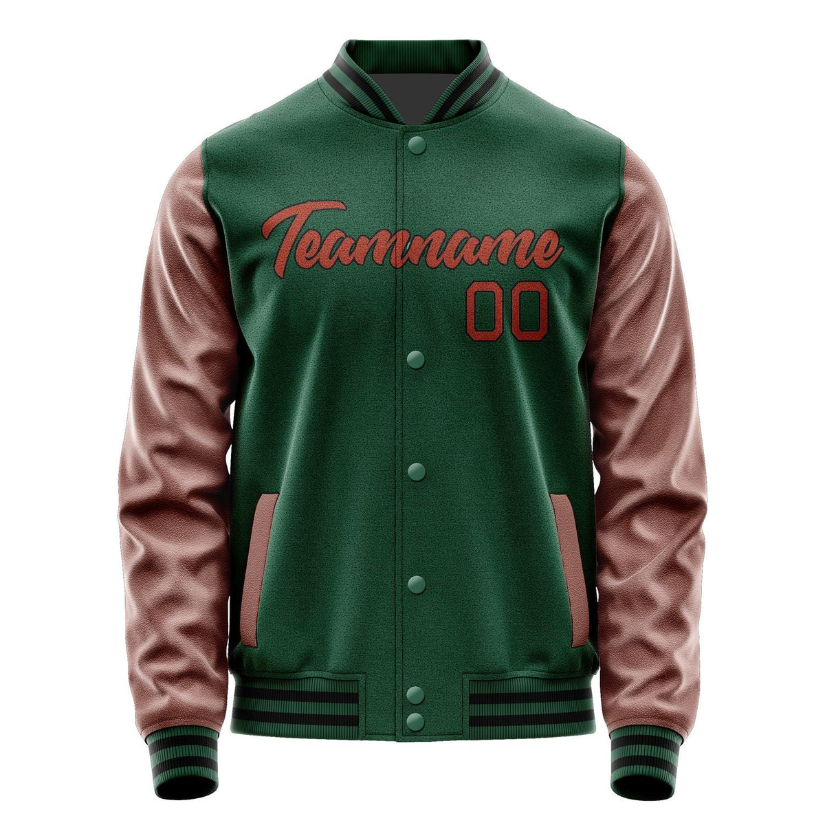 Custom Green Coral Red Jacket JA0505160517B21716