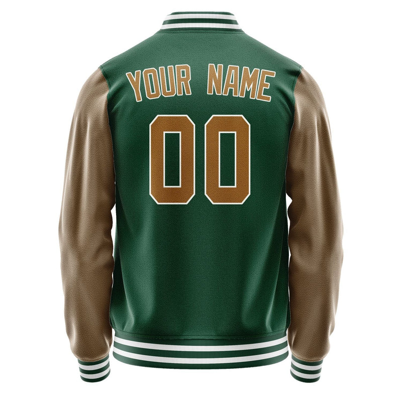 Custom Green Khaki Jacket JA0505220518B31822