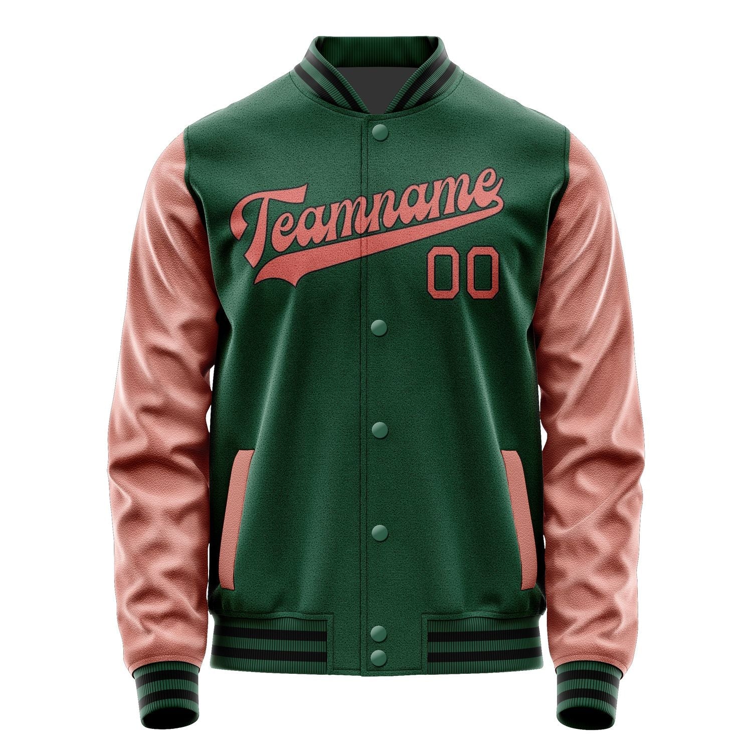 Custom Green Copper Rose Jacket JA0505290517B31729