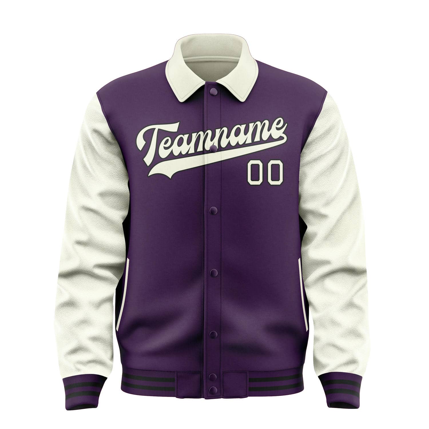 Custom Purple Cream Jacket