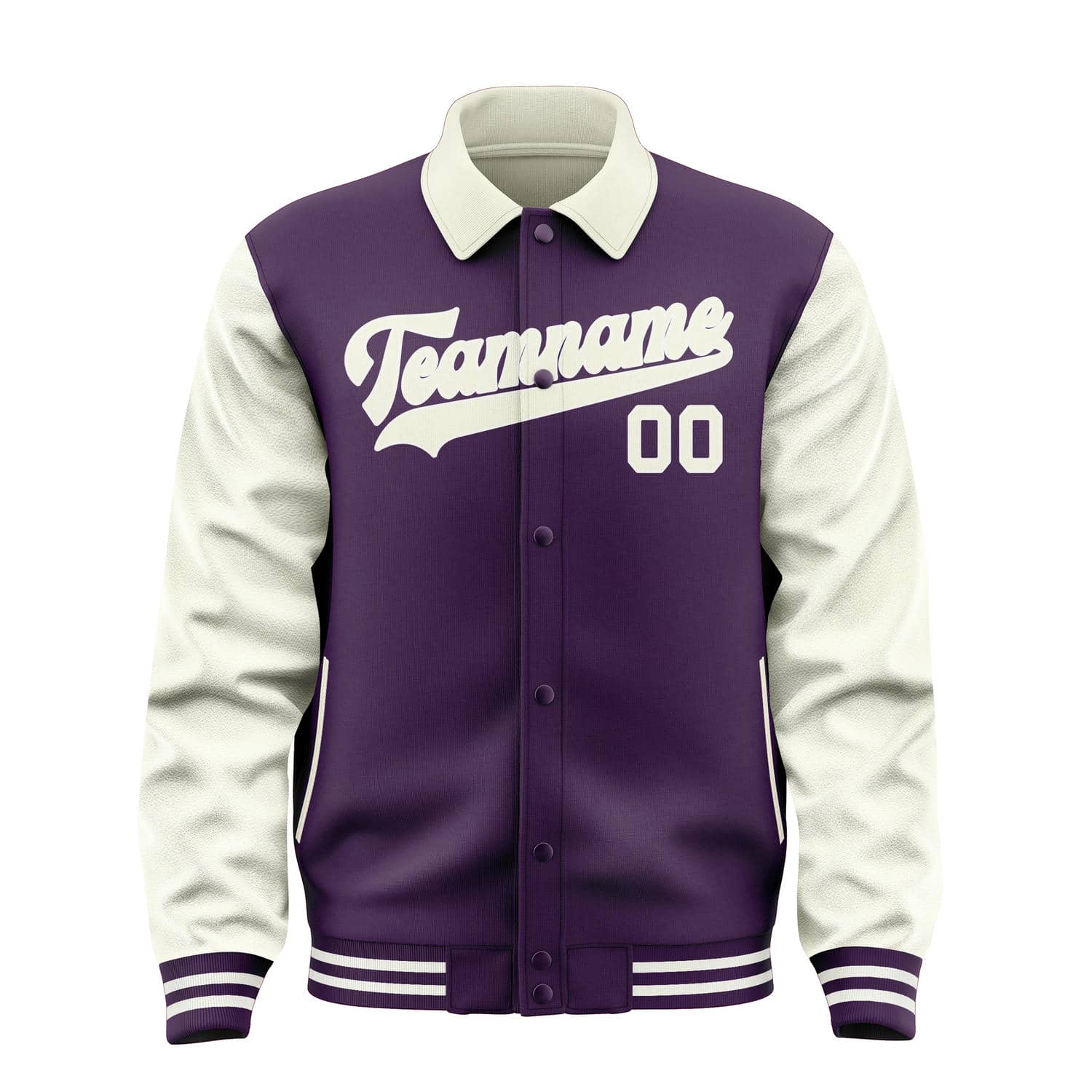 Custom Purple Cream Jacket