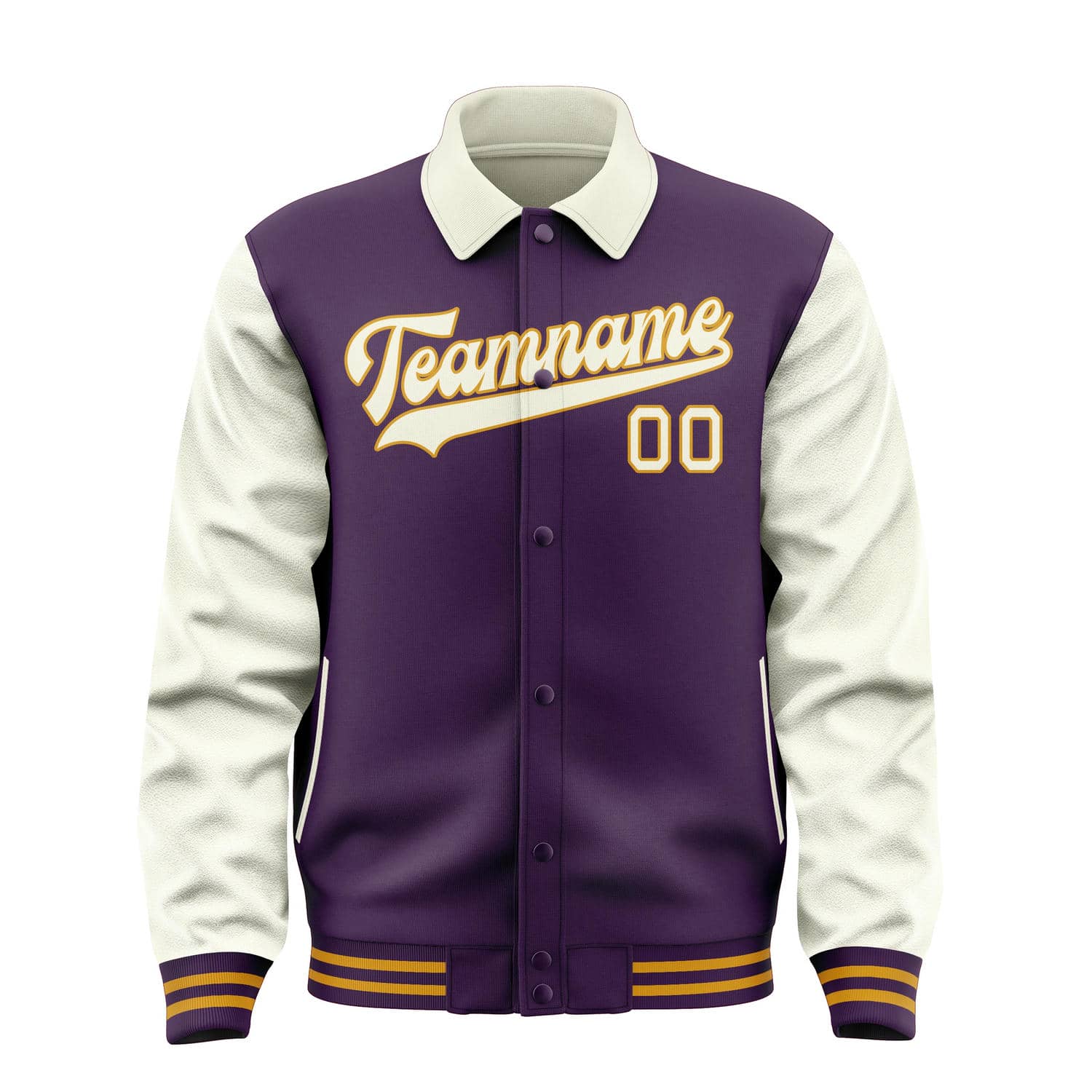 Custom Purple Cream Jacket