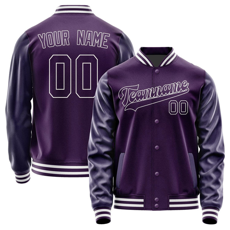 Custom Purple Purple Jacket JA0707070718B31807