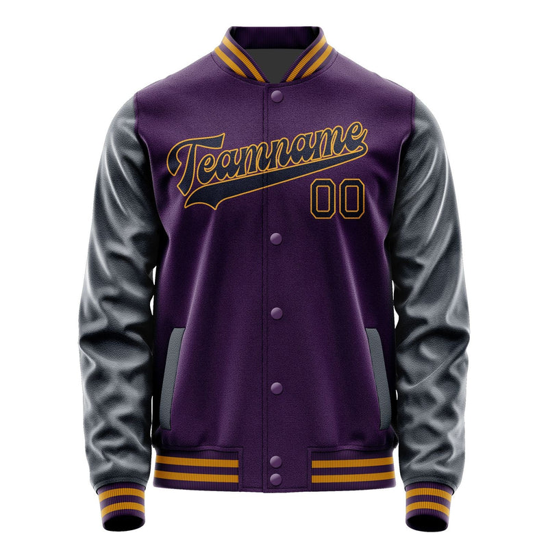 Custom Purple Navy Jacket JA0707110719B31911