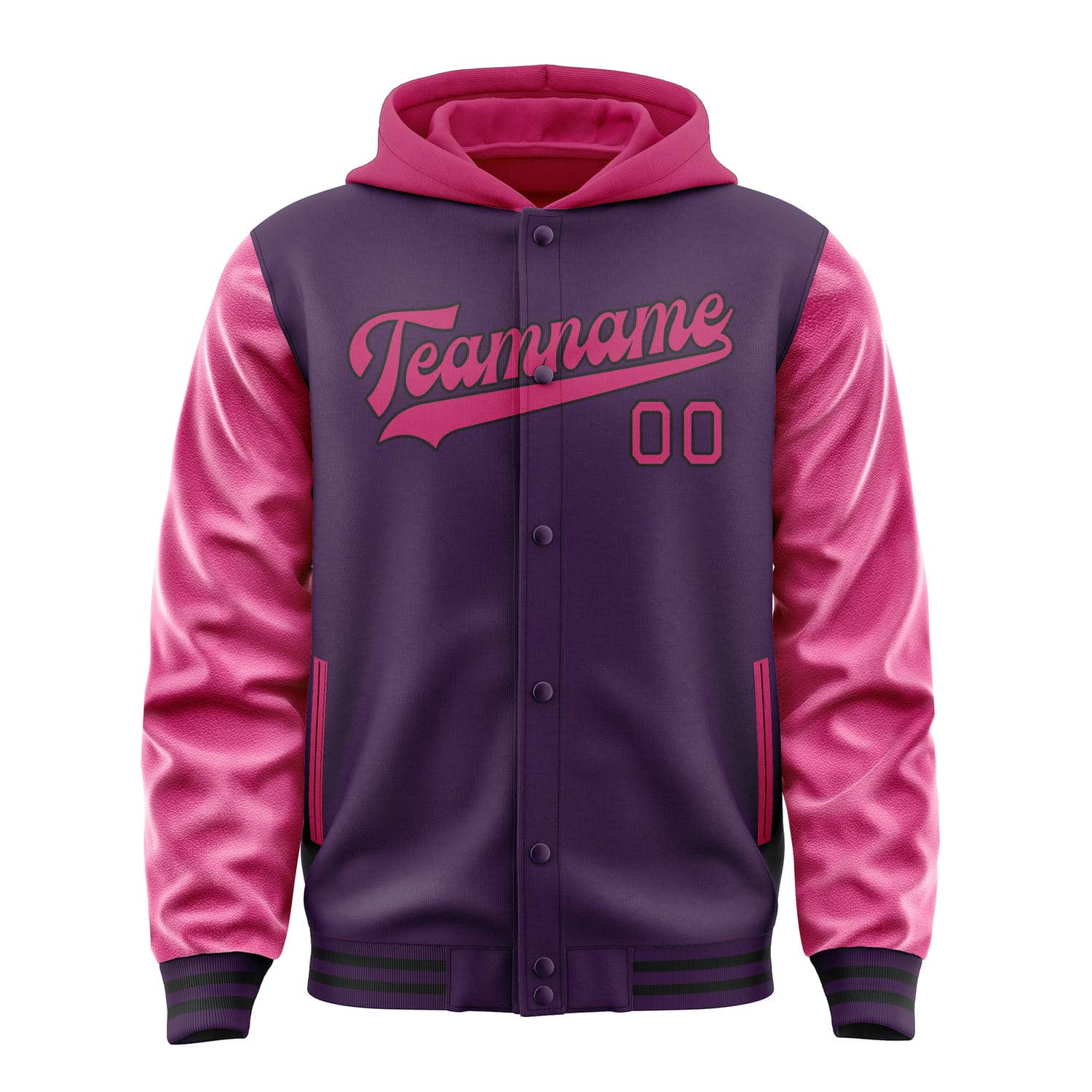 Custom Purple Pink Jacket