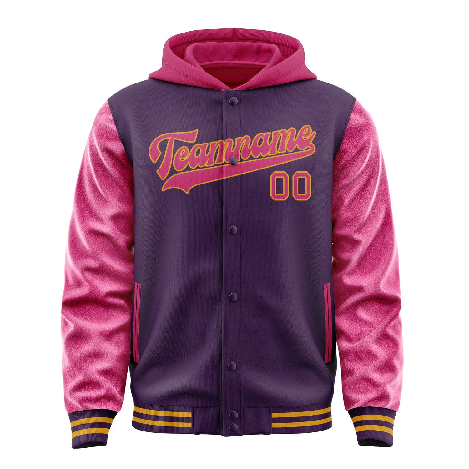 Custom Purple Pink Jacket