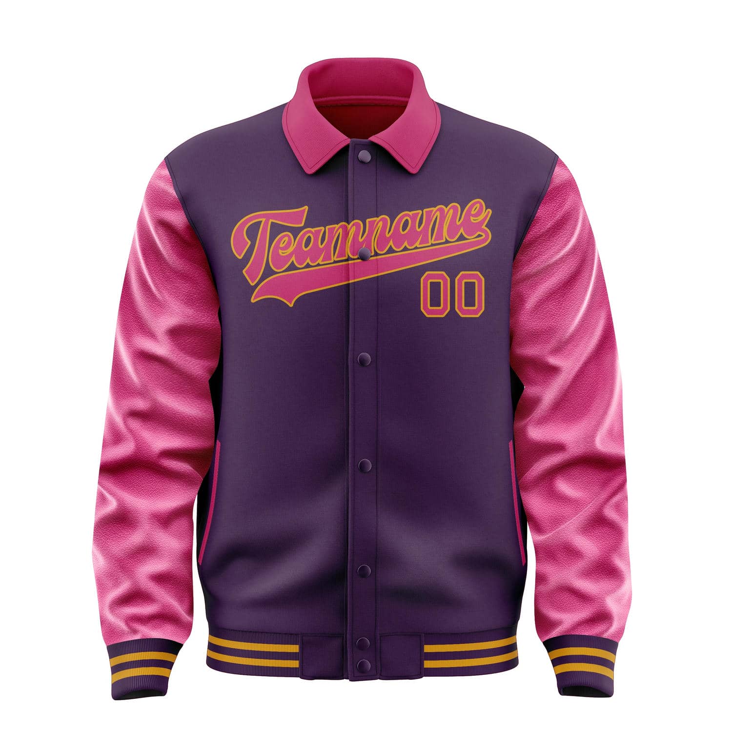 Custom Purple Pink Jacket