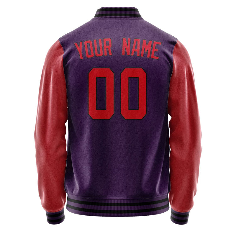 Custom Purple Red Jacket JA0707140717B31714