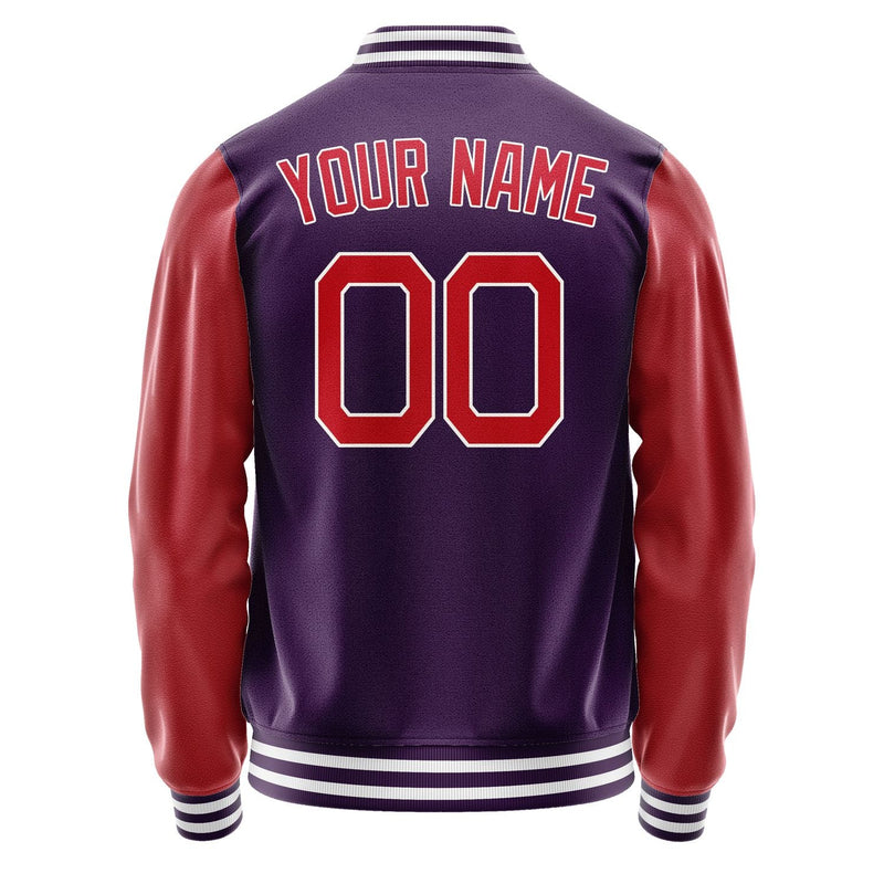 Custom Purple Red Jacket JA0707140717B21714