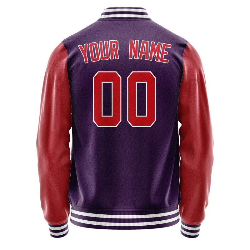 Custom Purple Red Jacket JA0707140718B31814