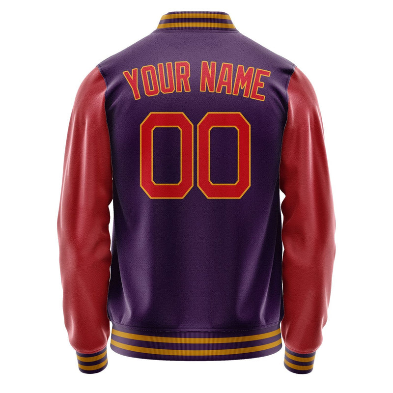 Custom Purple Red Jacket JA0707140718B21814