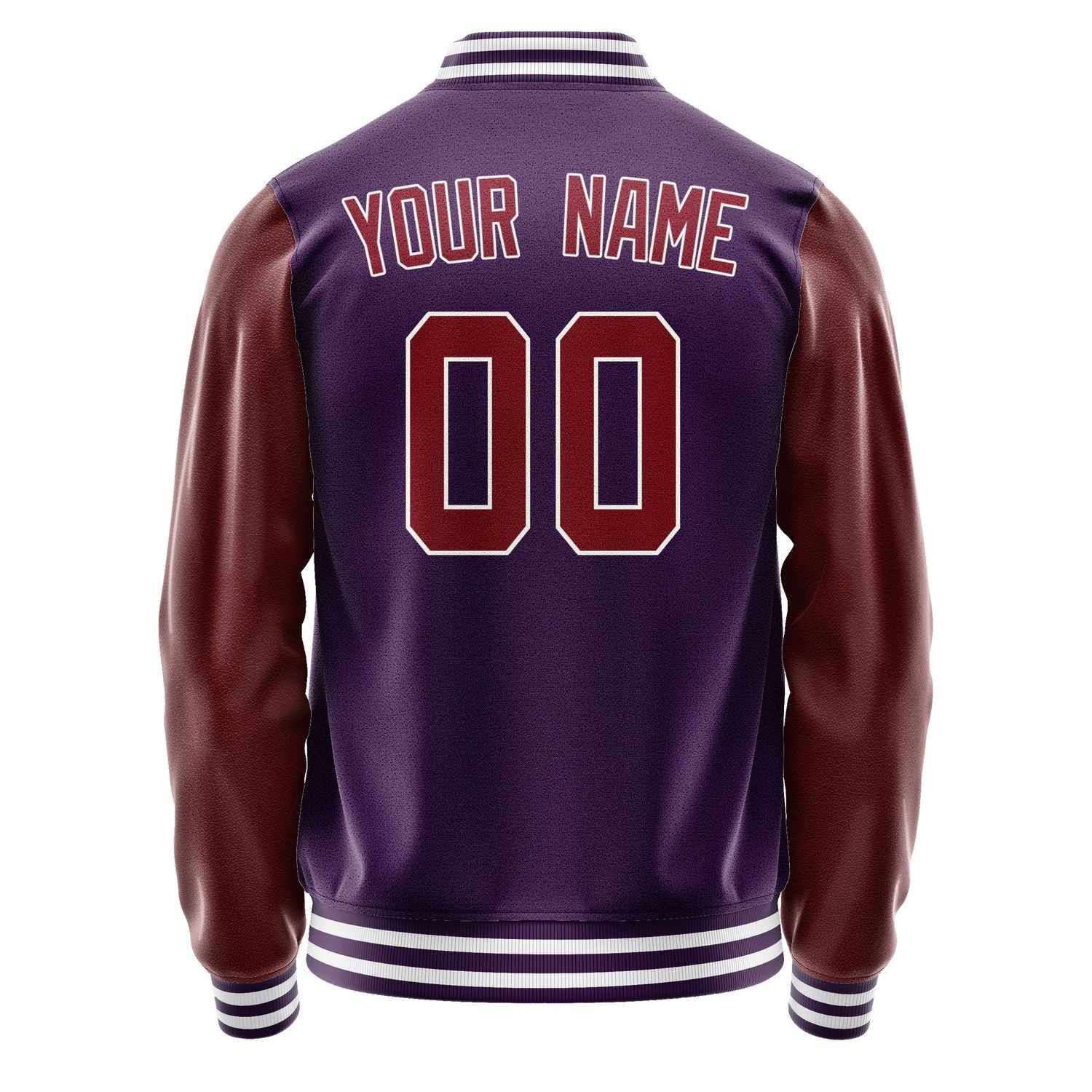 Custom Purple Crimson Red Jacket JA0707150718B31815
