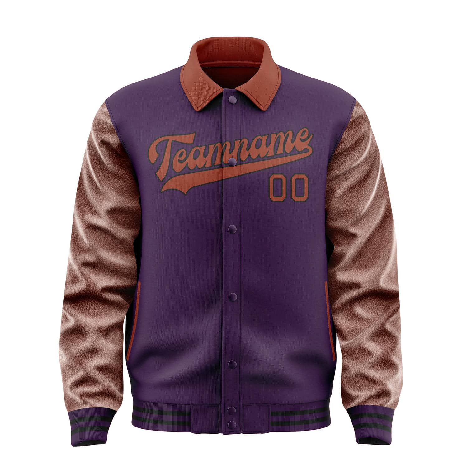 Custom Purple Coral Red Jacket