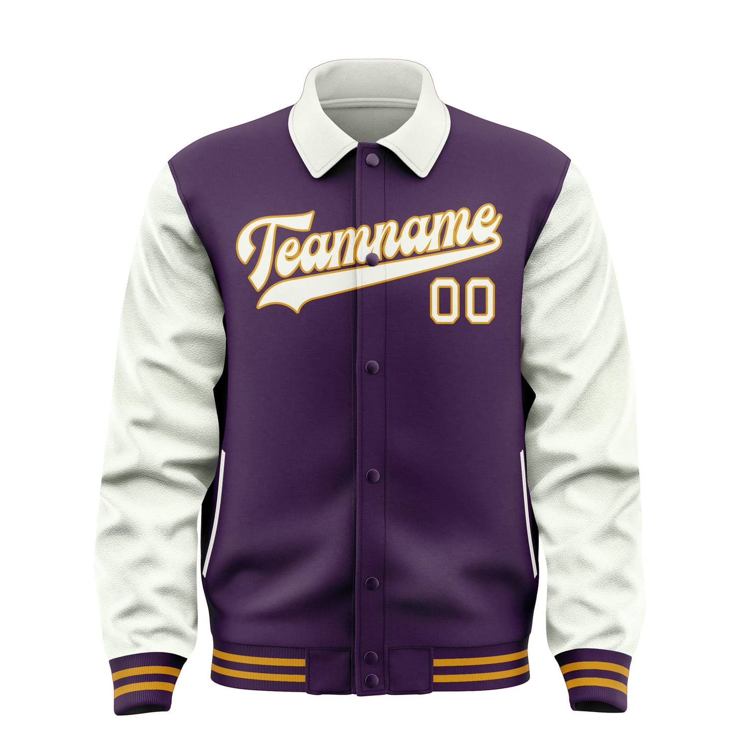 Custom Purple White Jacket