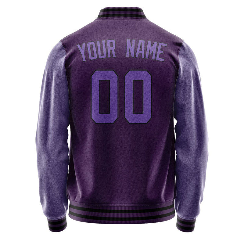 Custom Purple Light Purple Jacket JA0707230717B31723