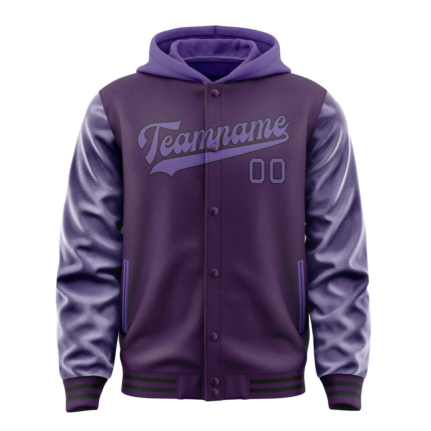 Custom Purple Light Purple Jacket