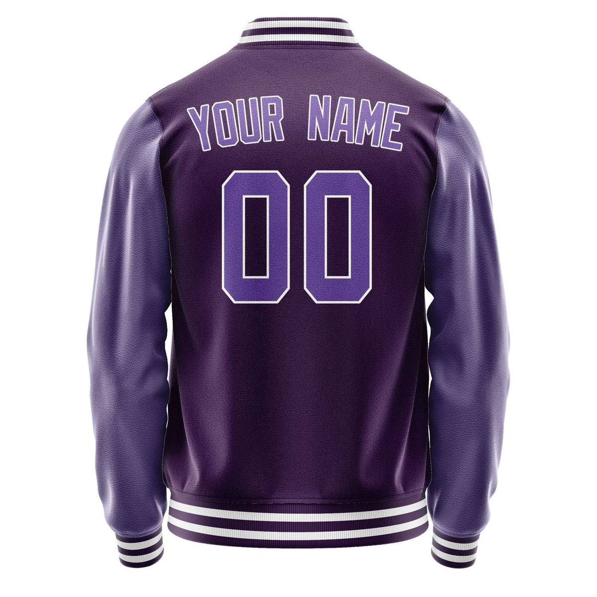 Custom Purple Light Purple Jacket JA0707230718B31823