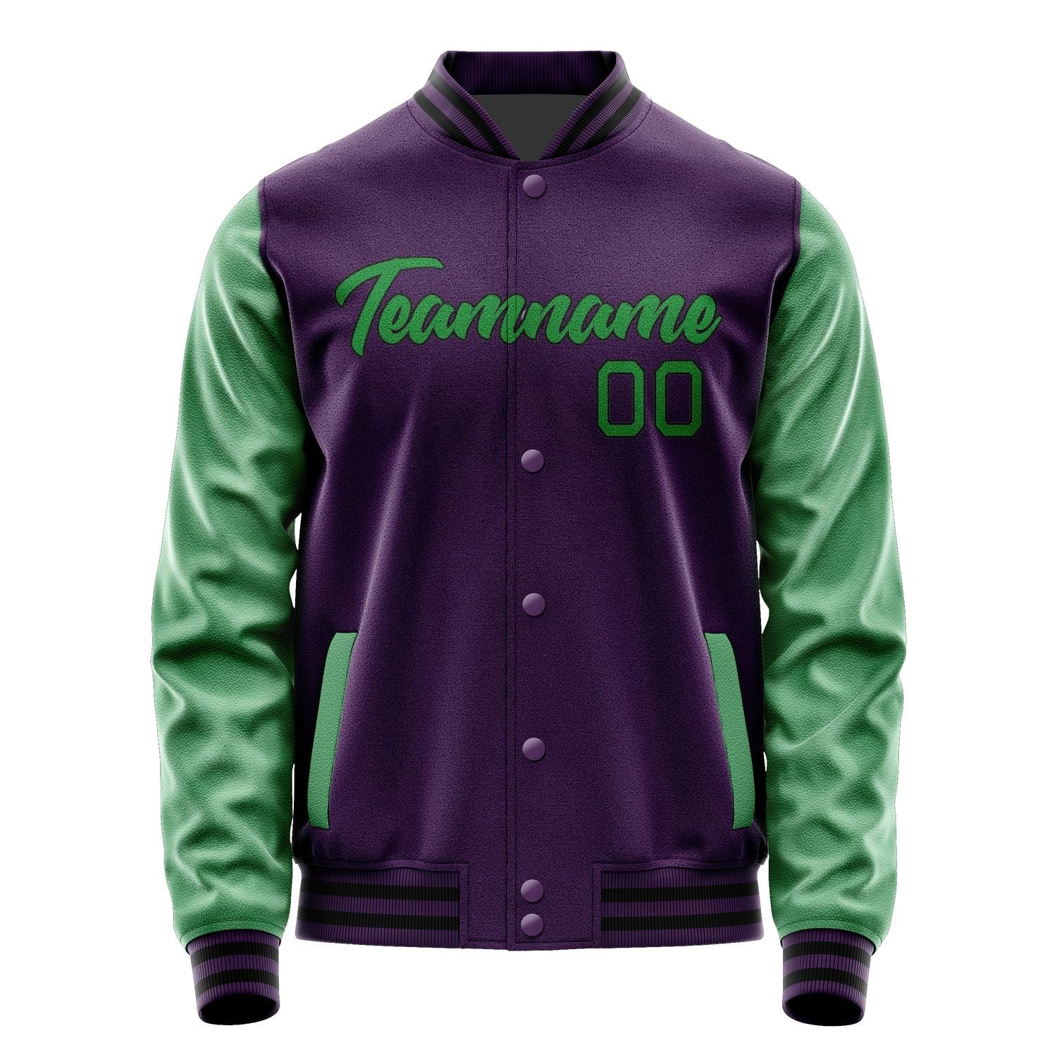 Custom Purple Light Purple Jacket JA0707230719B21923