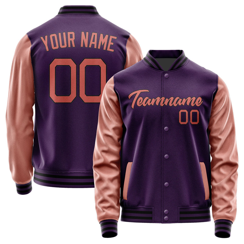 Custom Purple Copper Rose Jacket JA0707290717B21729