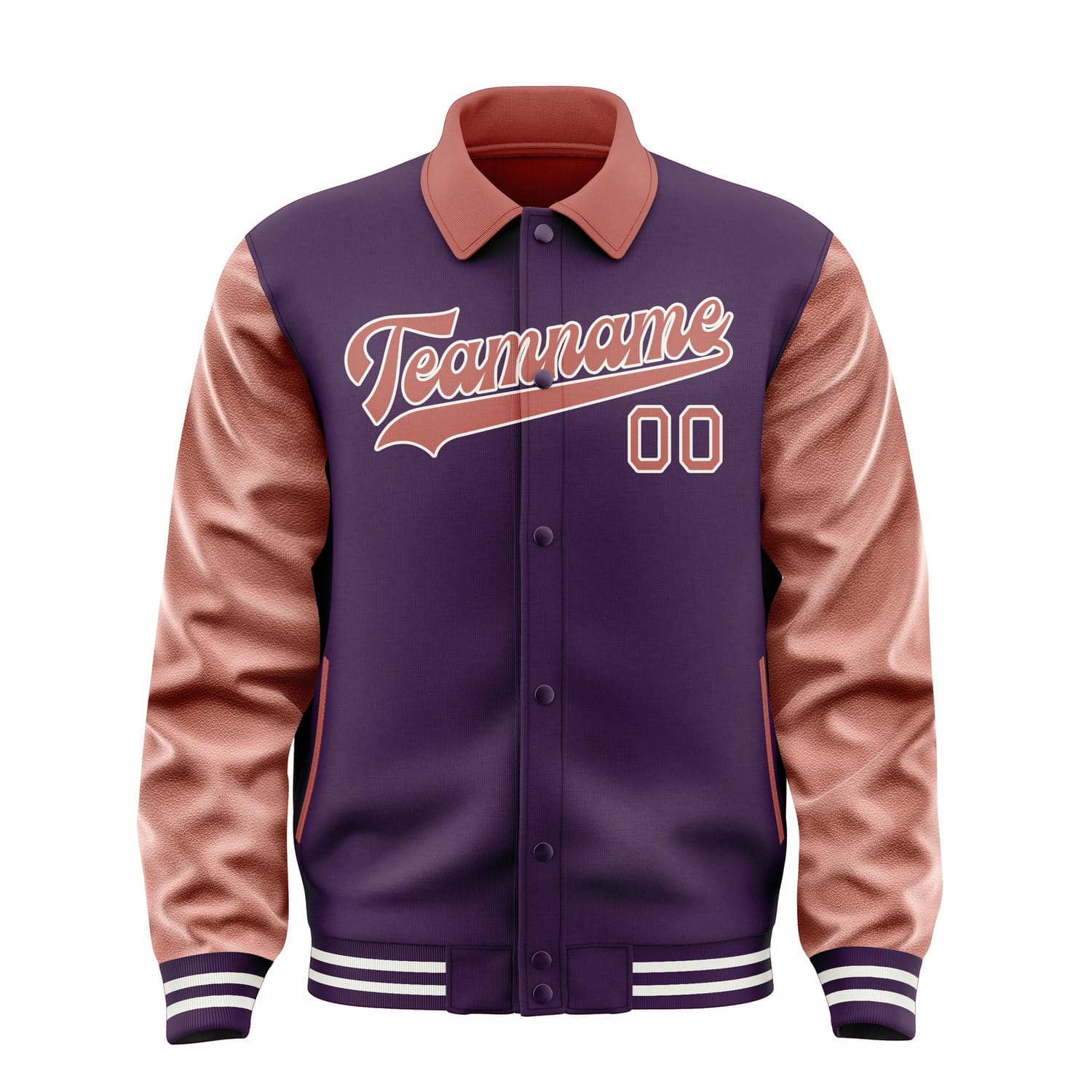 Custom Purple Copper Rose Jacket