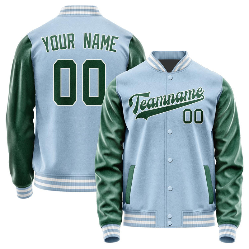 Custom Light Blue Green Jacket JA0808050818B31805
