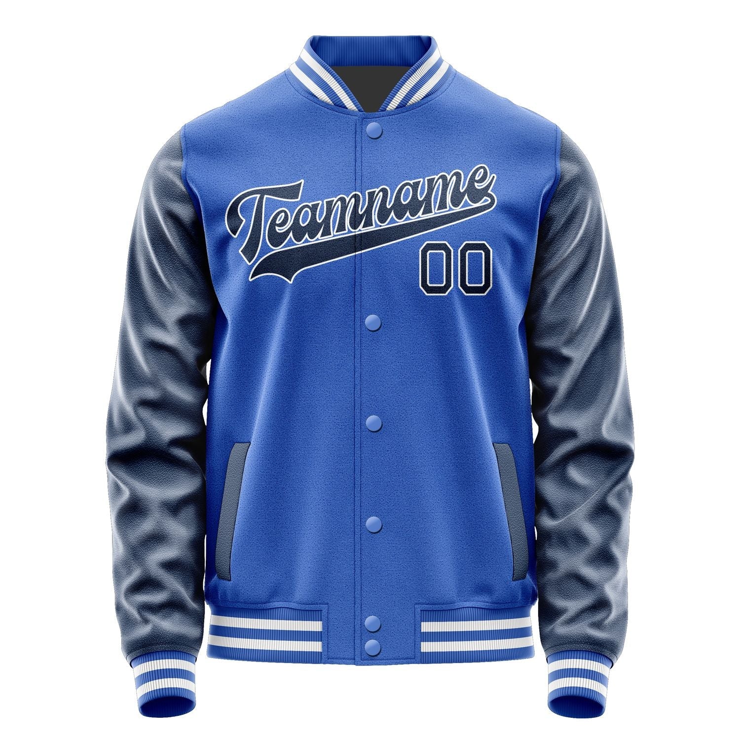 Custom Sky Blue Blue Jacket JA0909100918B31810