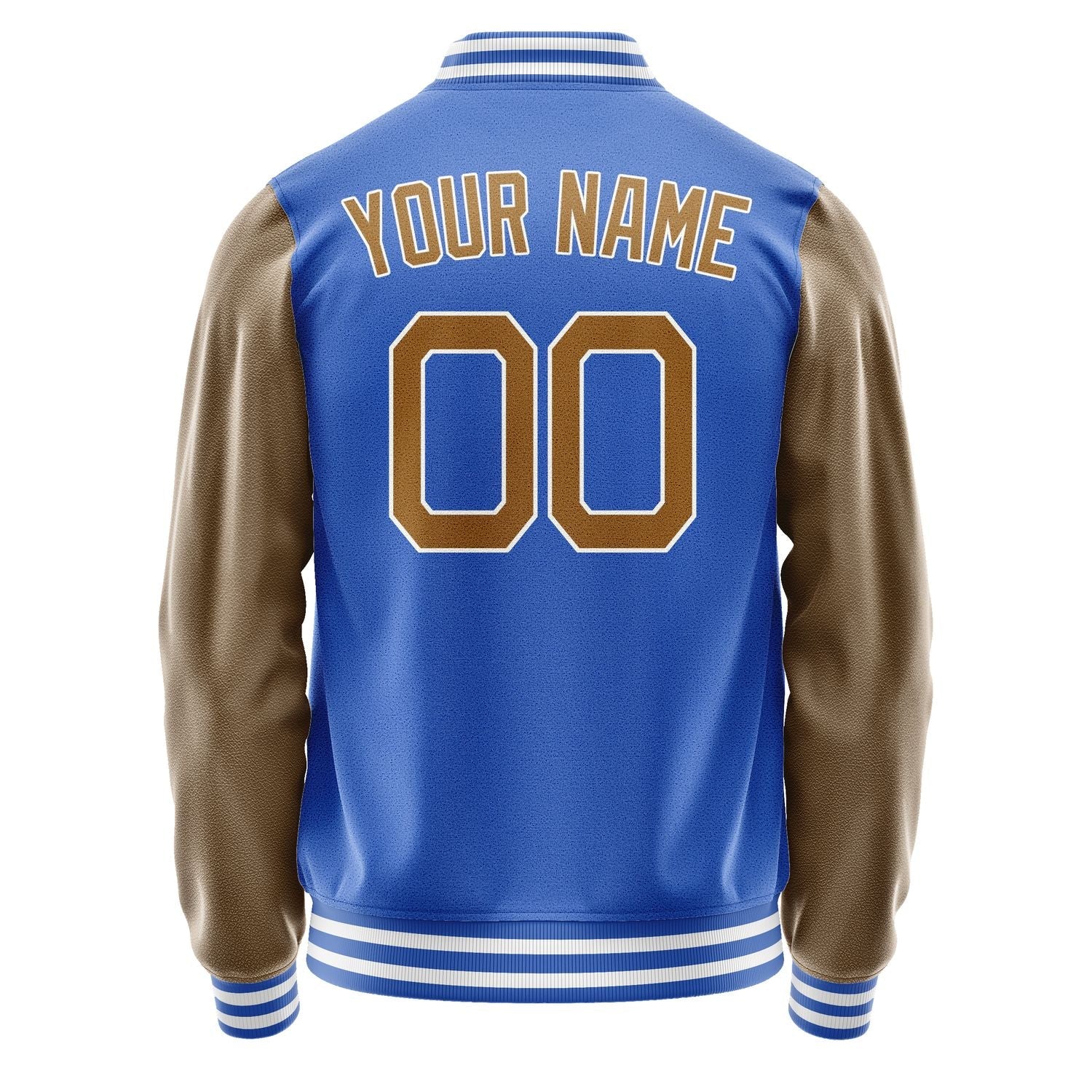 Custom Sky Blue Khaki Jacket JA0909220917B21722