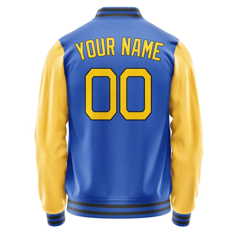 Custom Sky Blue Gold Jacket JA0909300918B21830