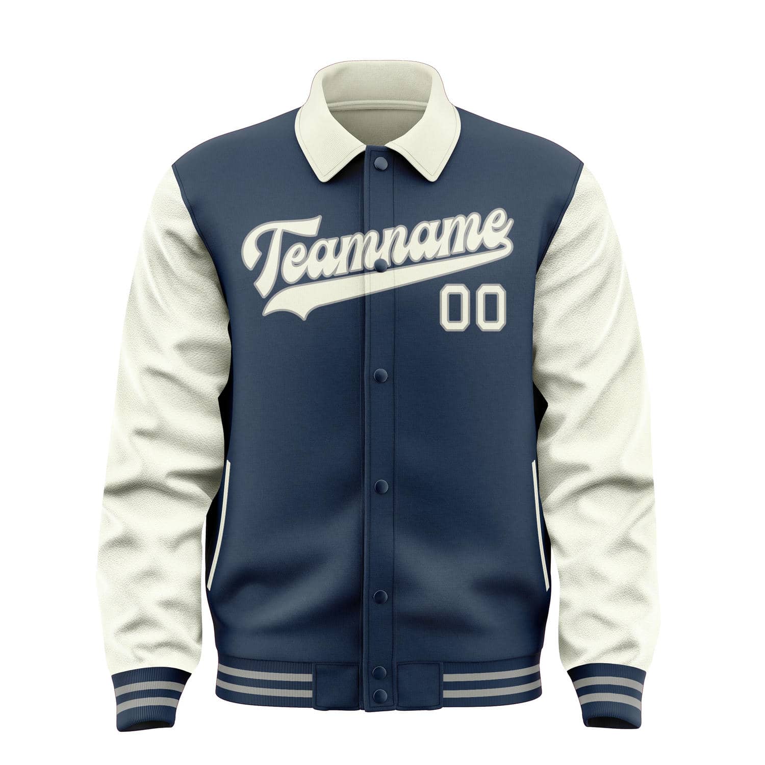 Custom Blue Cream Jacket