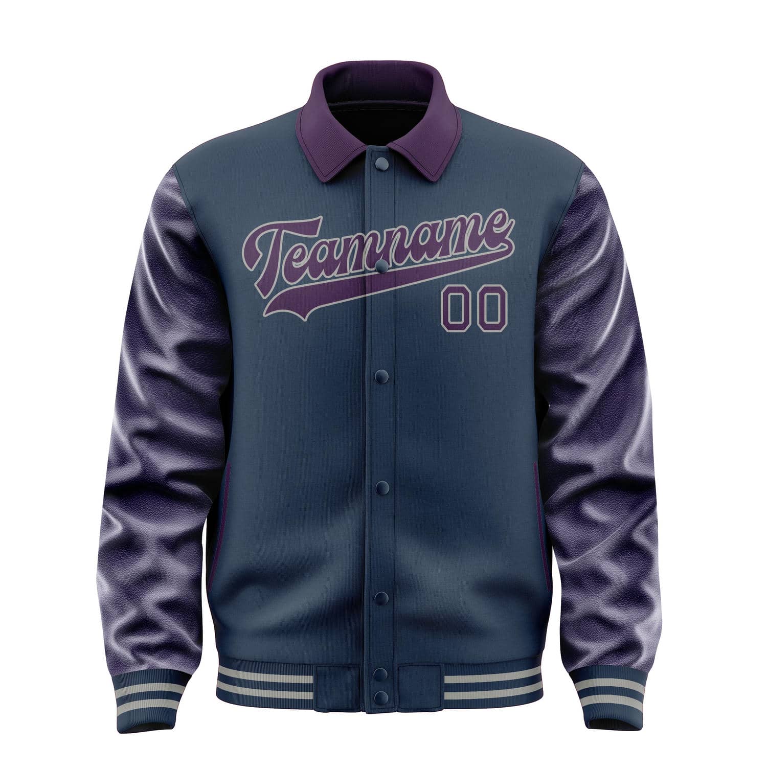 Custom Blue Purple Jacket