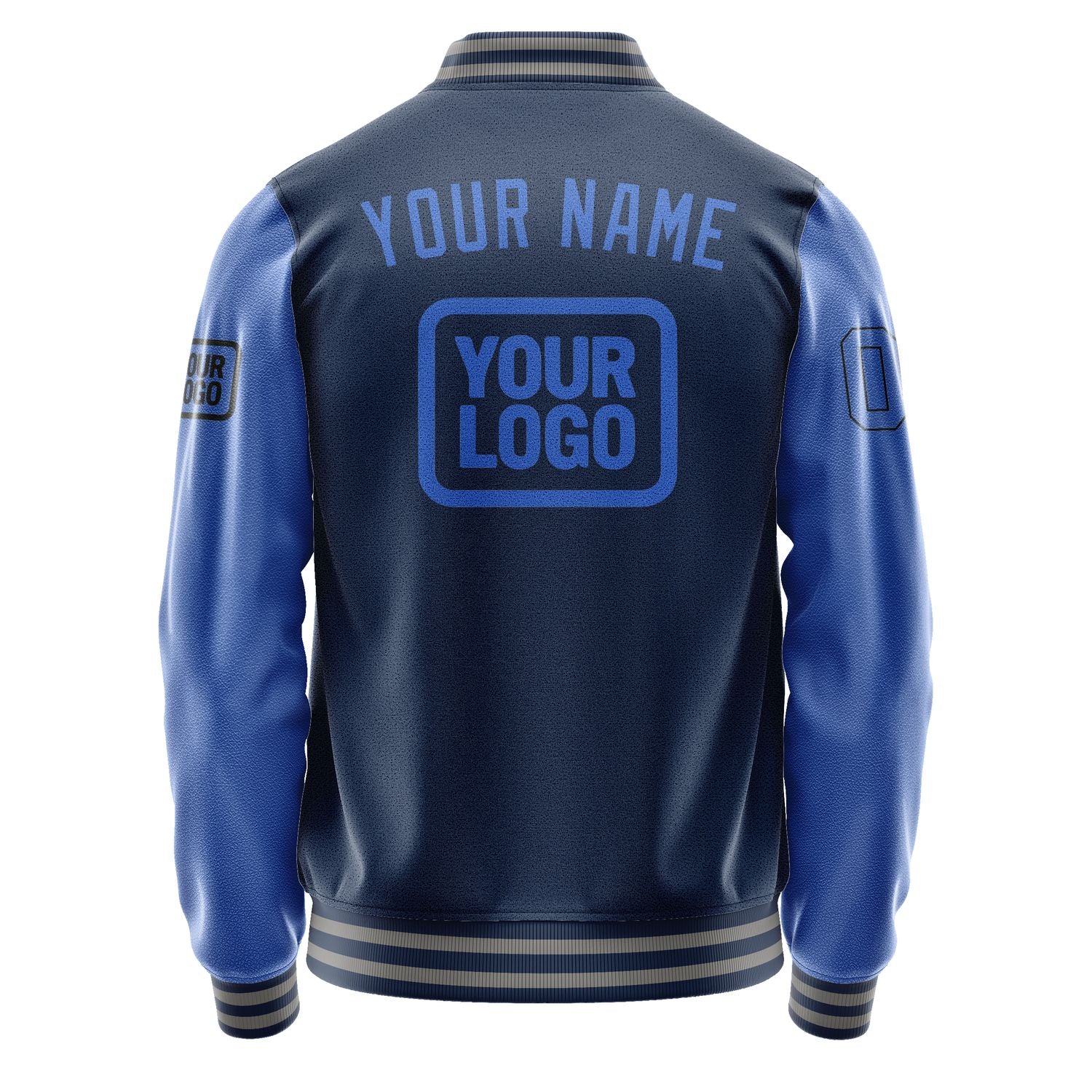 Custom Blue Sky Blue Jacket JA101009100417090917