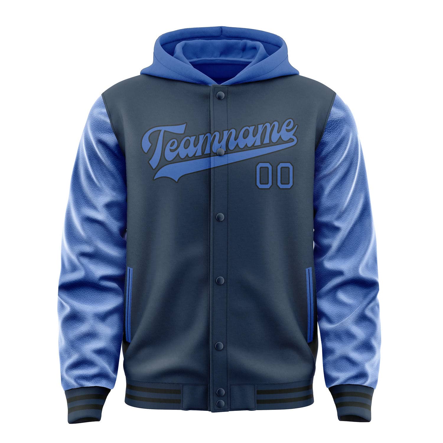 Custom Blue Sky Blue Jacket