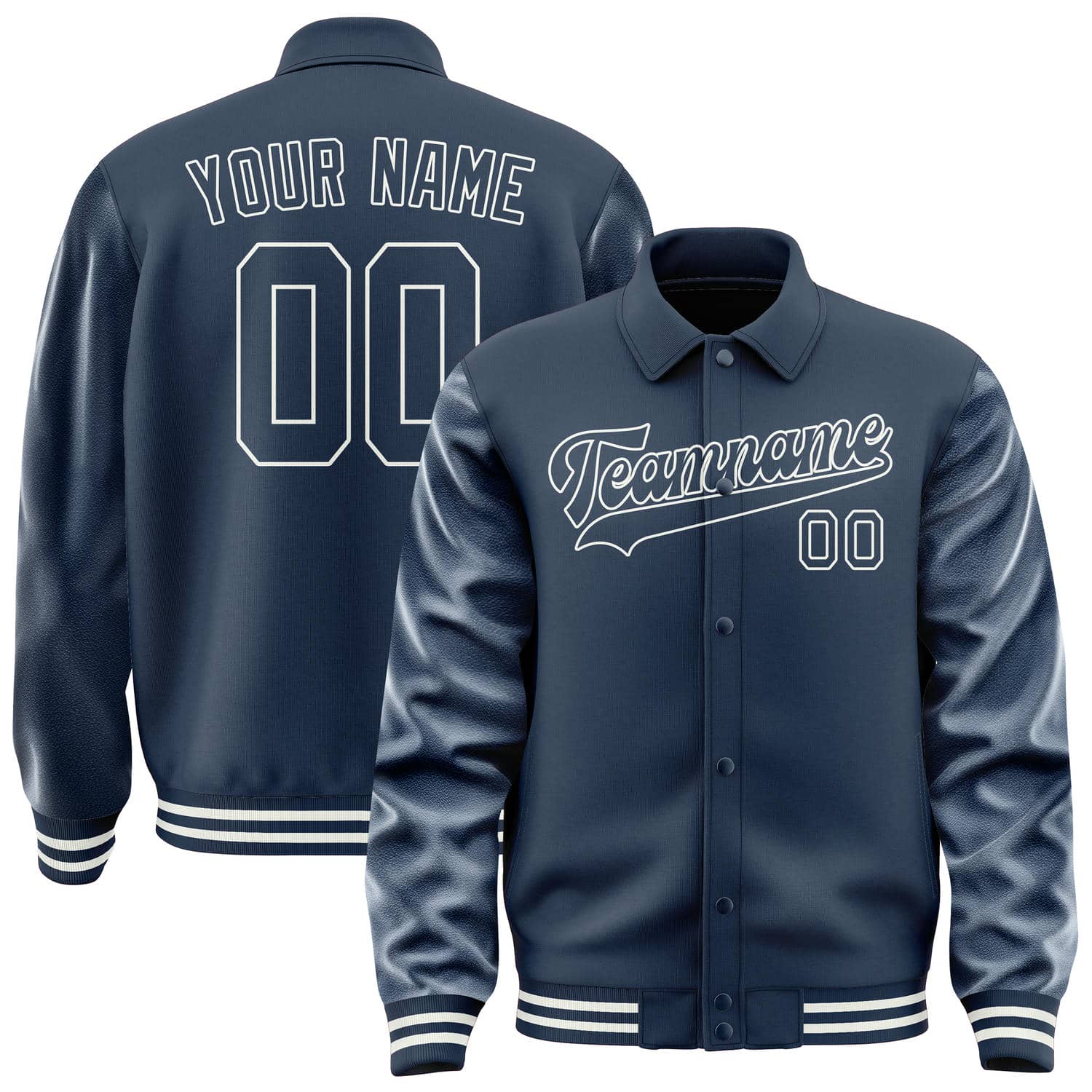 Custom Blue Blue Jacket