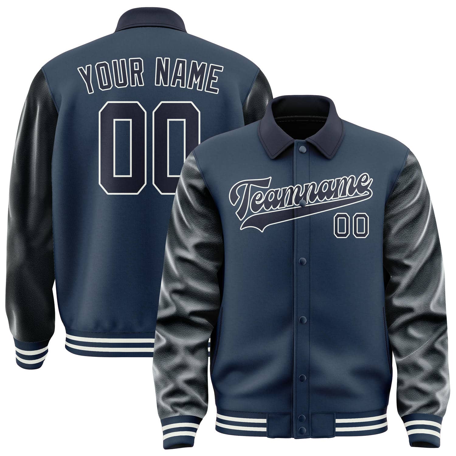 Custom Blue Navy Jacket