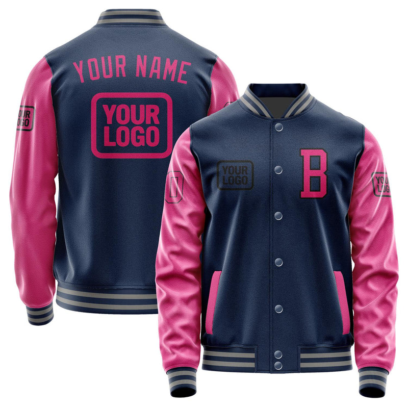 Custom Blue Pink Jacket JA101013100417131317