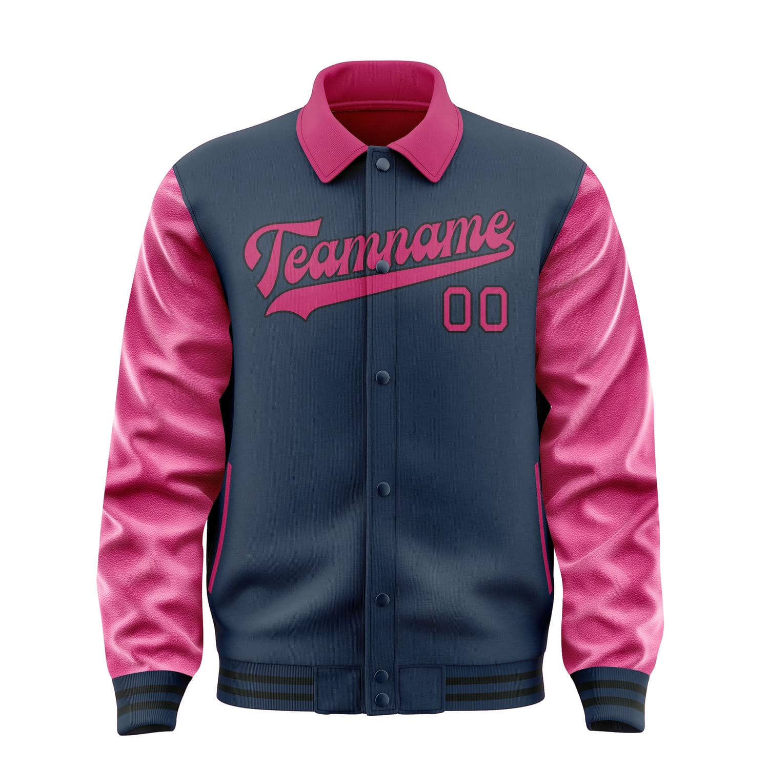 Custom Blue Pink Jacket
