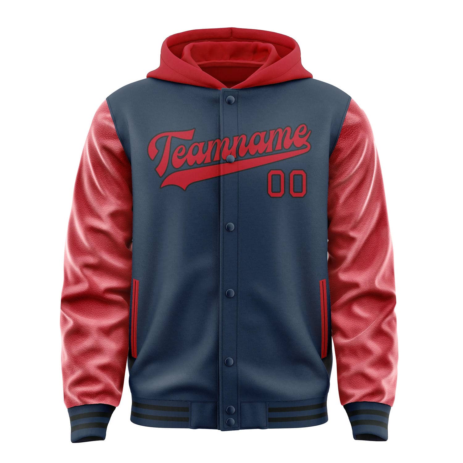 Custom Blue Red Jacket