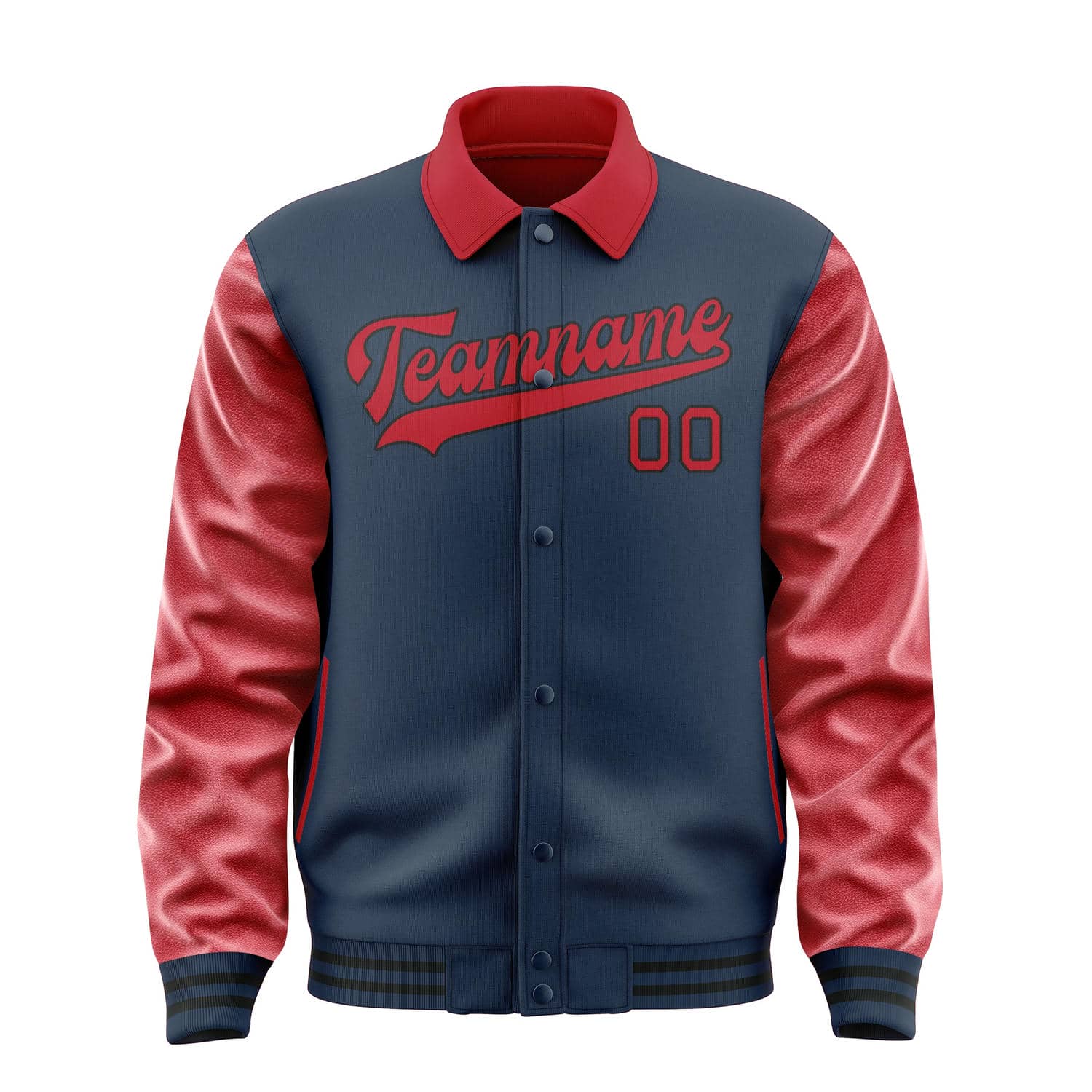 Custom Blue Red Jacket