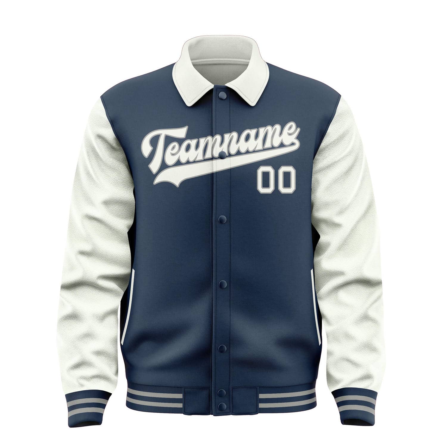 Custom Blue White Jacket