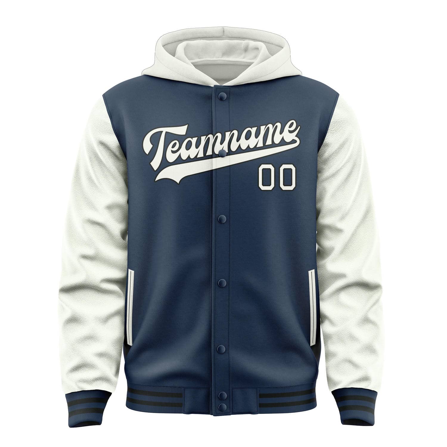 Custom Blue White Jacket