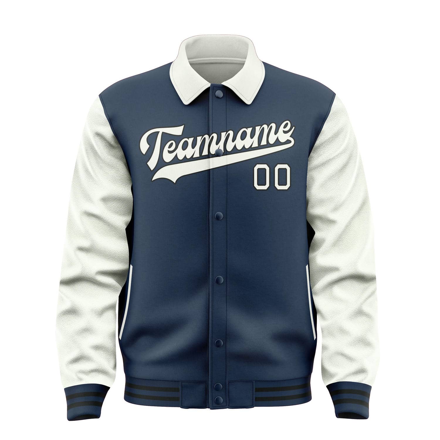 Custom Blue White Jacket