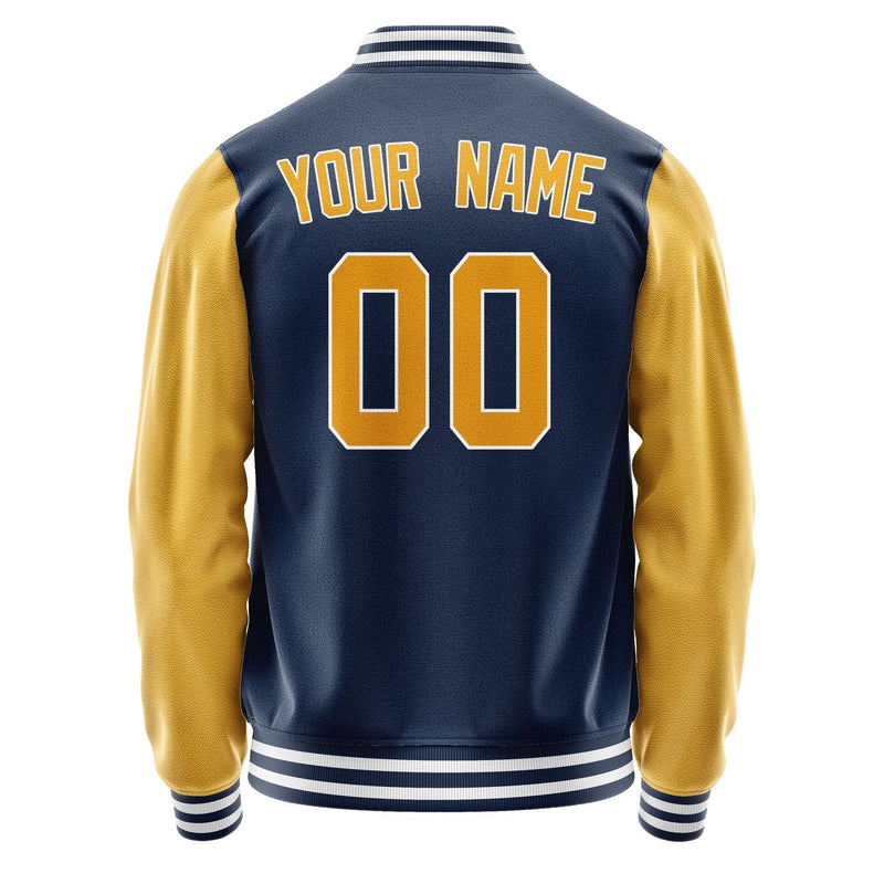 Custom Blue Yellow Jacket JA1010191018B31819