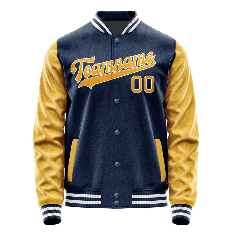 Custom Blue Yellow Jacket JA1010191018B31819